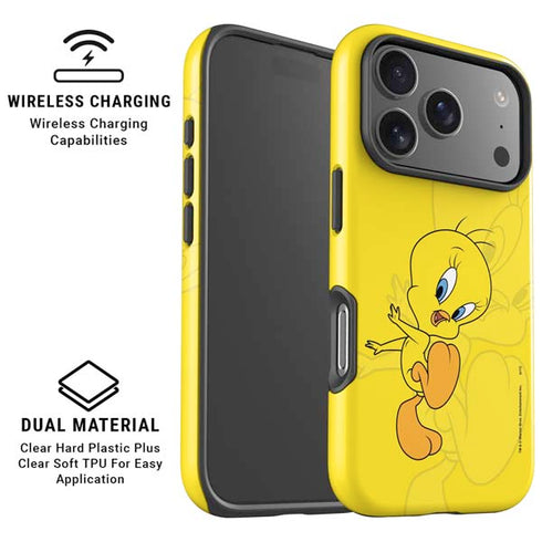 Looney Tunes Tweety Bird Double iPhone 17 Pro Max Magsafe Impact Case